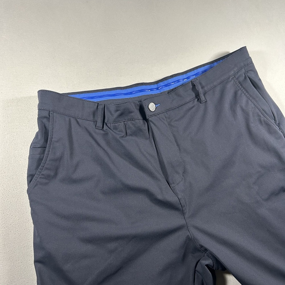 Twillory Mens Performance Tailored Fit Golf Stretch Chino Pants Navy 40x32 - Picture 3 of 10